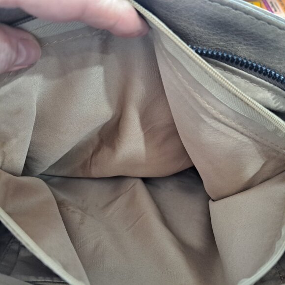 Darcy Marks London Tooled Floral Light Brown Large Leather Handbag Tote Bag - Picture 9 of 15